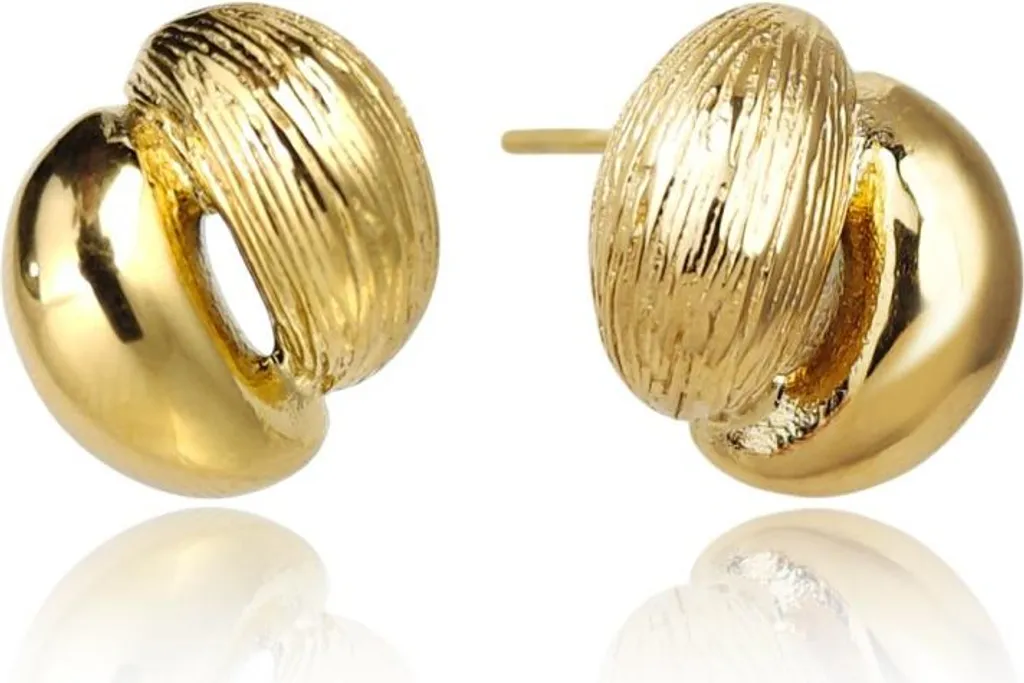 Orecchini KST3400 Flamenco Mystique | Acciaio Gold 14k | Design Doppio