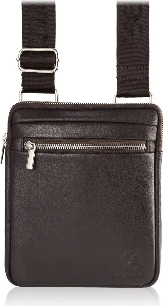 Sacoche bandoulière homme marron Brødrene Reparto : fini les poches pleines