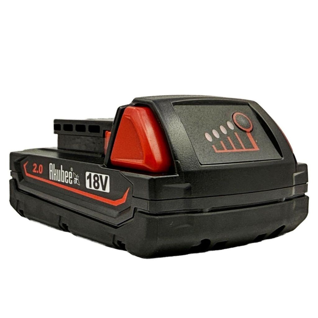 Baterie 18V 2,0Ah kompatibilní s Milwaukee M18 Akubee Obrázek produktu 