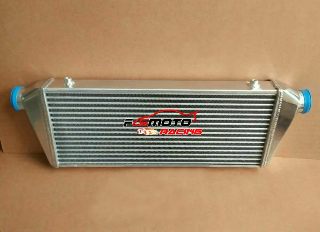 Intercooler universel léger performance refroidissement turbo alu poli