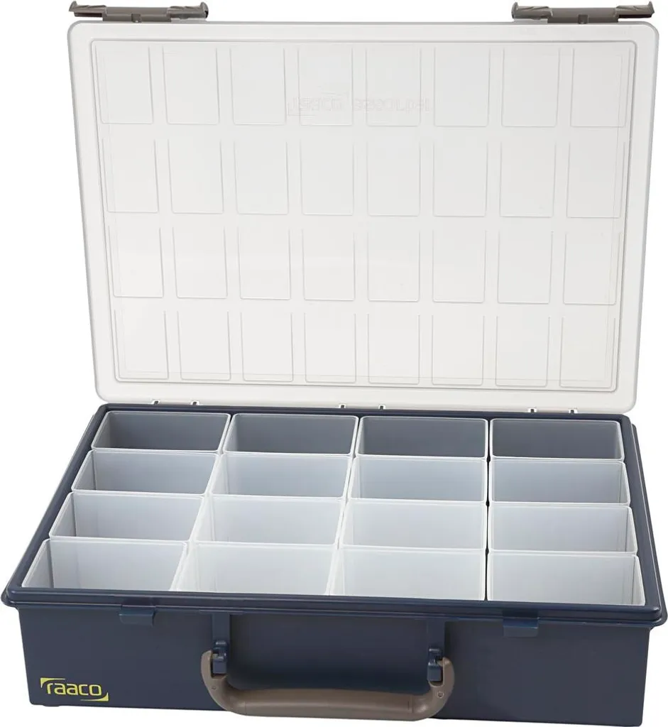 Boîte d'assortiment pour couture et loisirs créatifs - Organiseur 36 cases