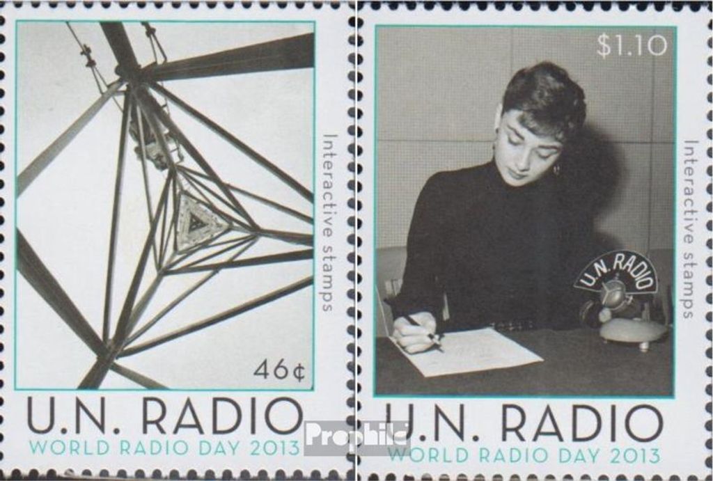 Briefmarken UNO - New York 2013 Mi 1332-1333 (kompl.Ausg.) Produktbild 