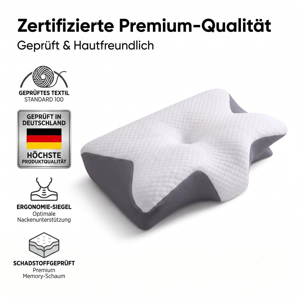 Orthopedisch nekverband voor nekpijn, ergonomisch kussen Productafbeelding 
