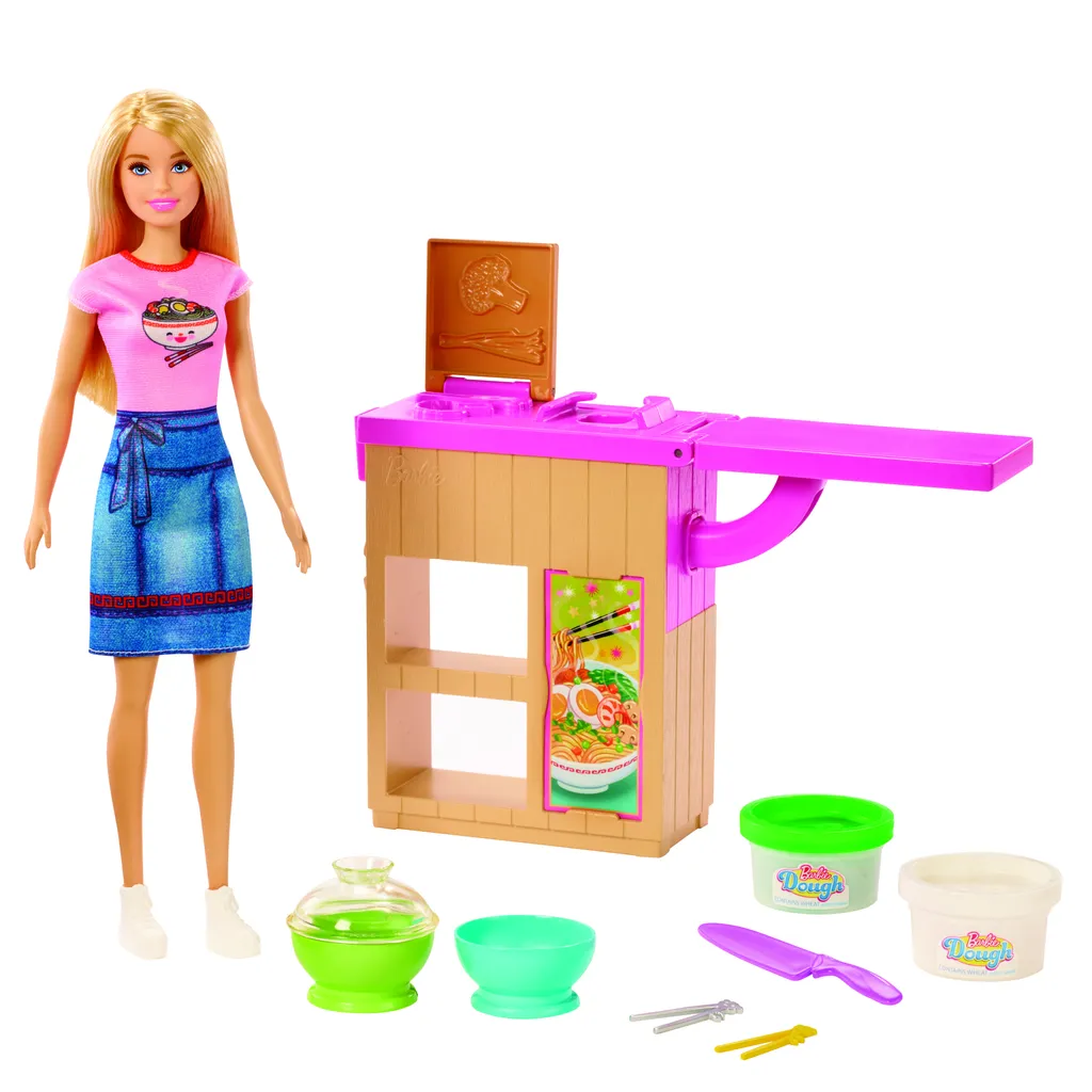 Barbie You Can Be Anything Coffret Cuisine avec Pâte à Modeler 2 Couleurs