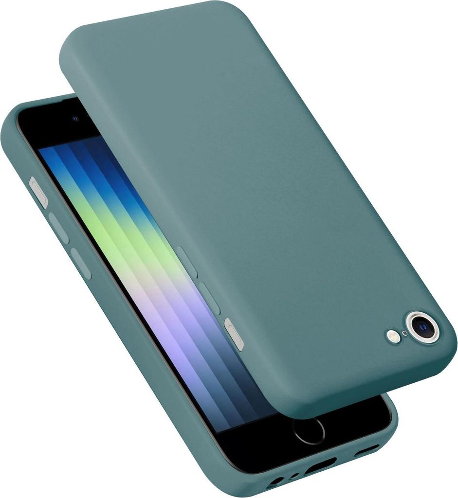 Cadorabo Hülle für Apple iPhone SE4 Hülle Silikon Handyhülle Case aus flüssigem Silikon, Kratzfeste und stoßfeste Schutzhülle für Apple iPh...