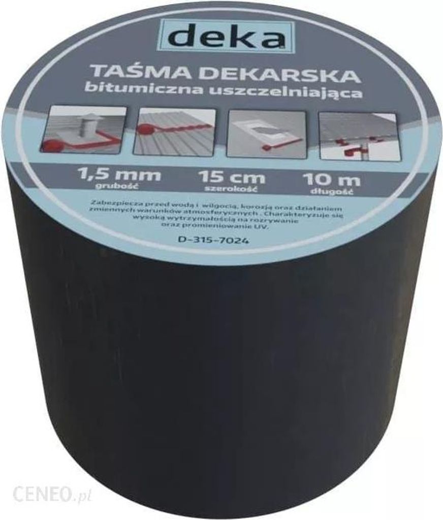 Alubutyl-Dachdichtungsband 15 cm x 10 m, braun - D-415-8017