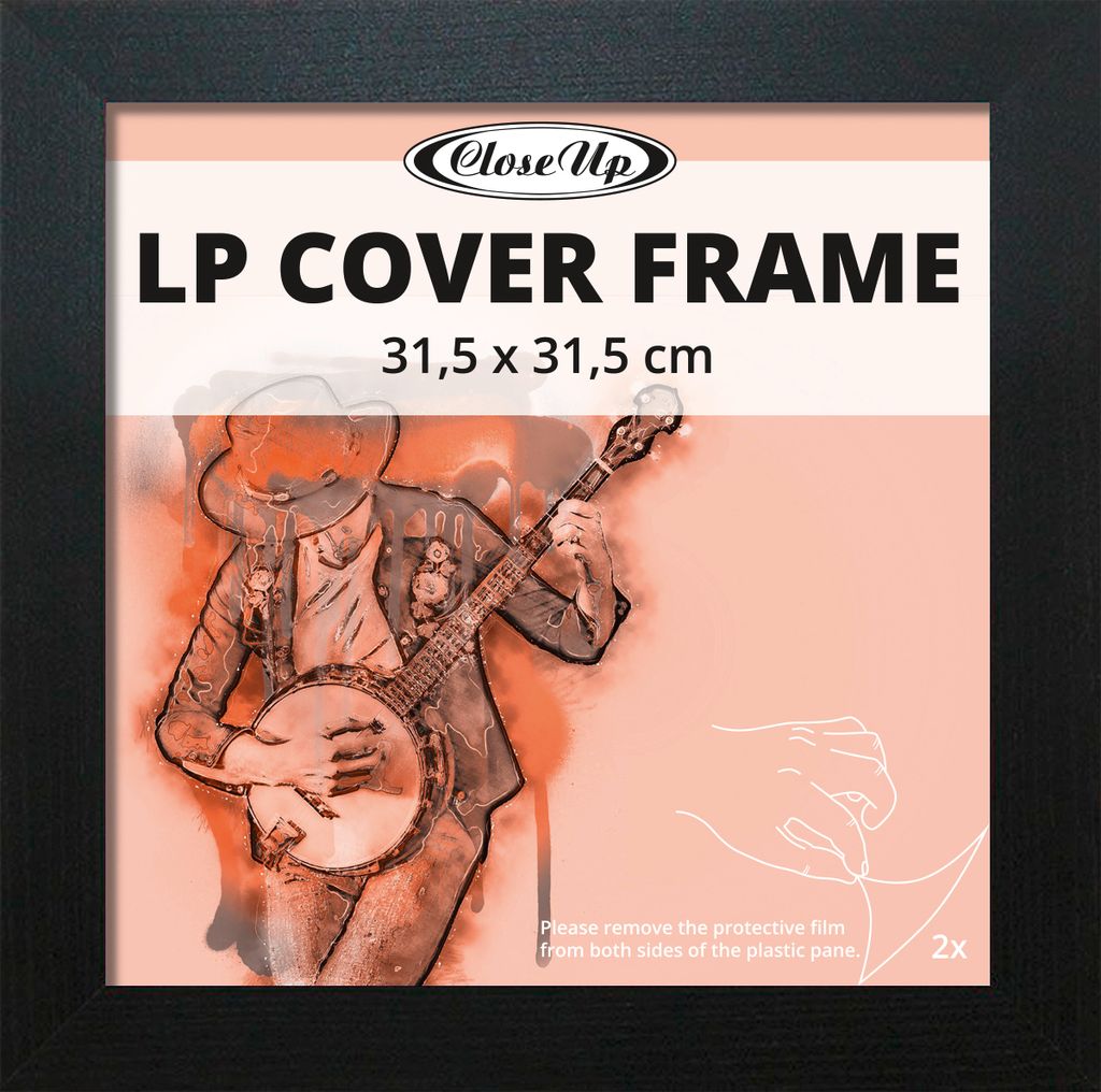 LP Album Cover Rahmen (31,5 x 31,5 cm)