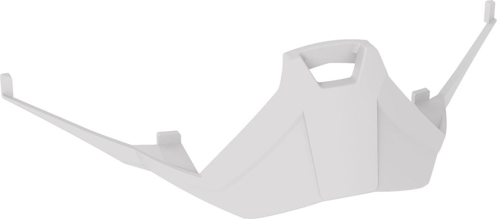 Leatt Ersatz Nasenschutz für Motocross Brille Velocity 4.5 5.5 6.5, Weiß