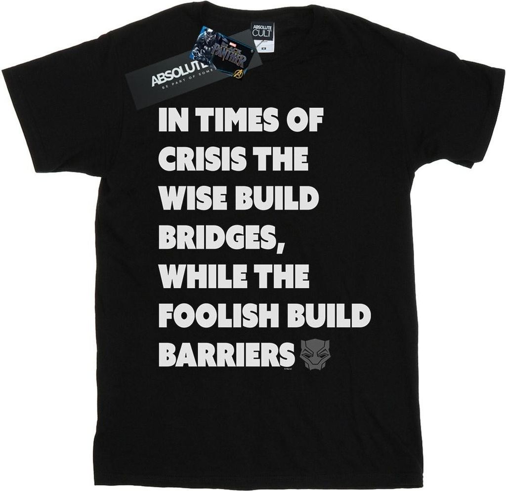 Marvel - "Times Of Crisis" T-Shirt für Herren BI15913 (XL) (Schwarz)