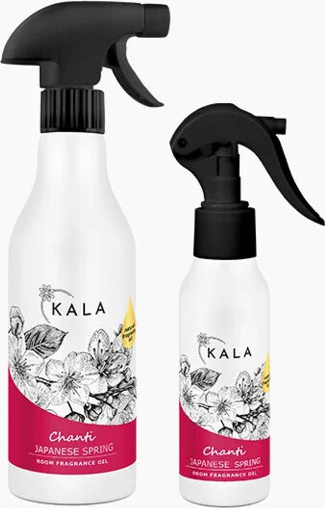 KALA - Lufterfrischer Duftölspray CHANTI, Raumspray mit Geruchsneutralisation, Raumduft Spray Hält bis zu 48h, Air Freshener mit Aktiv Neutralisa...