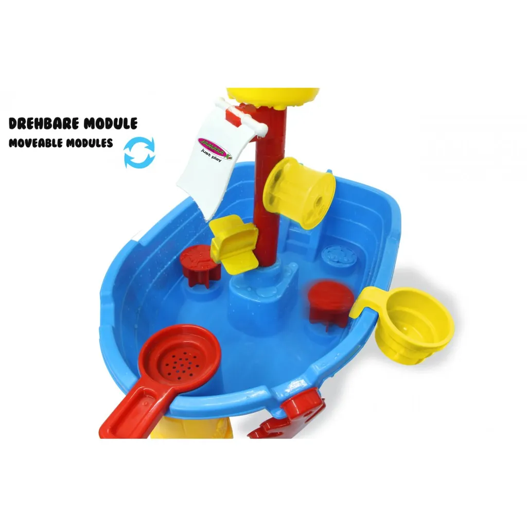 Table d'Activités Sable et Eau Pirat Jack Jamara avec Accessoires - 9