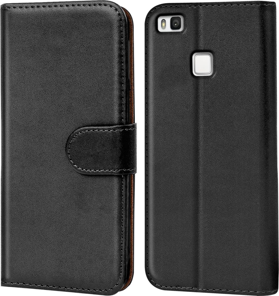 Book Case für Huawei P9 Lite Hülle Flip Cover Handy Tasche Schutz Hülle Schale