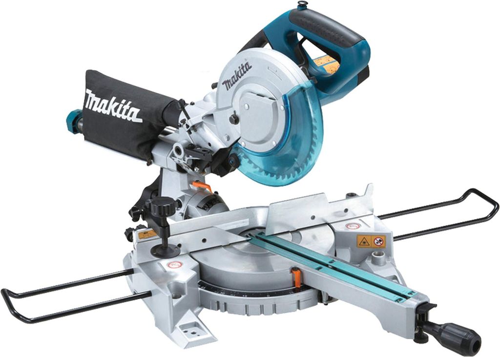 Kapp-und Gehrungssäge LS0815FLN (blau/silber, 1.400 Watt) Produktbild 