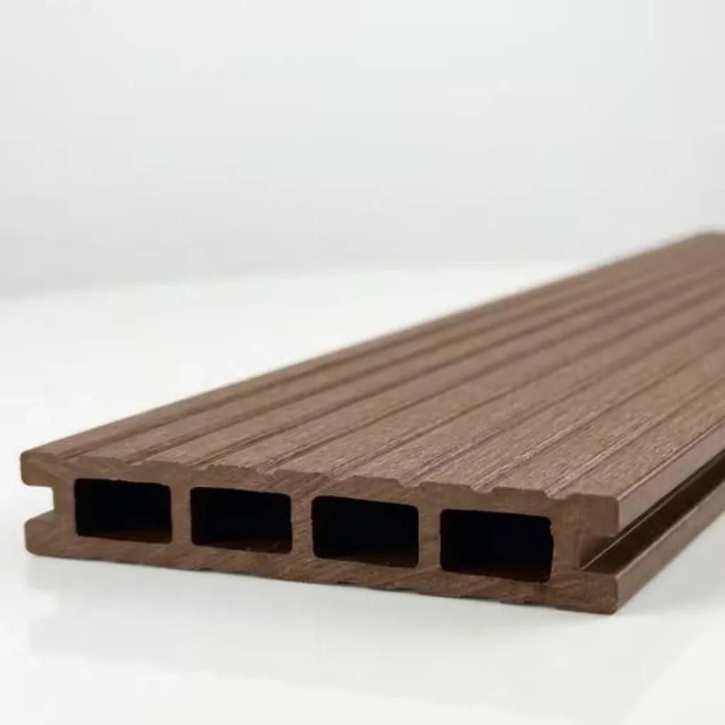 Terrassendielen WPC Handmuster WoodoRhodos Muster Braun | Produktbild 