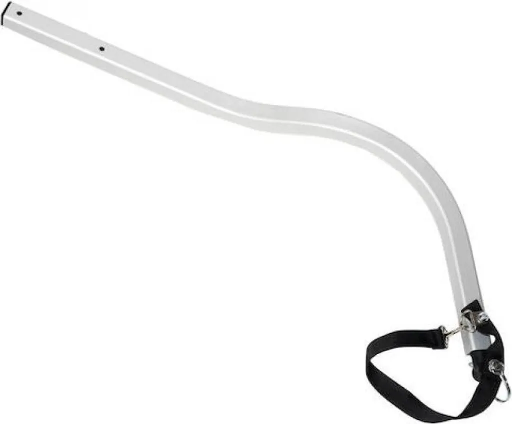 Bras de Remorque Vélo Burley Bark Ranger L Argent avec Kit de Fixation