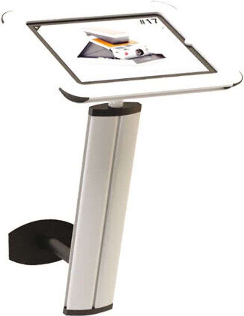 Medienständer iPAD Stand , Wandhalterung schwarz