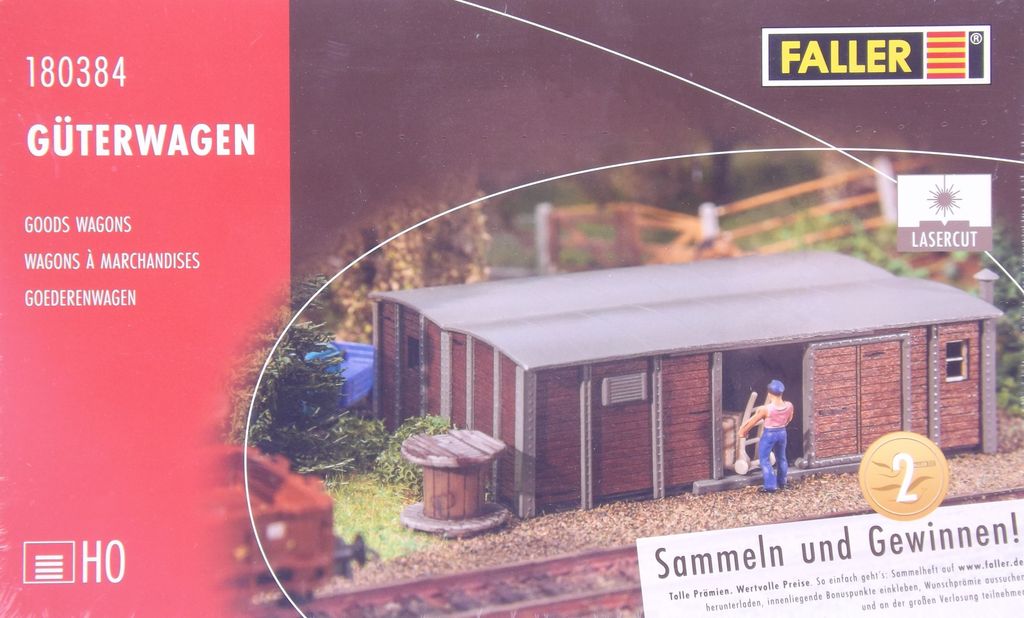 Faller 180384 Güterwagen Spur H0 in