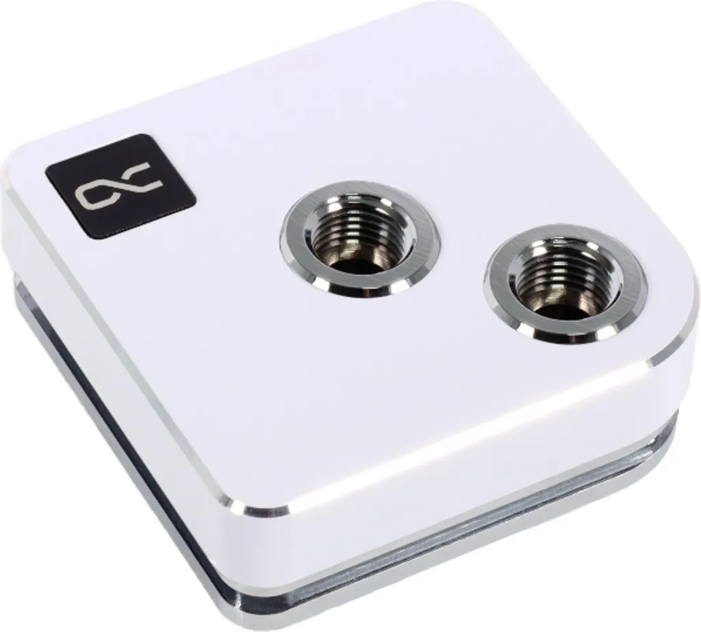 Alphacool Core 1 Blanc - Waterblock CPU Performance avec Filetage G1/4