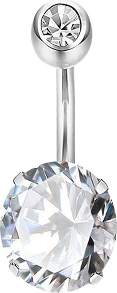 Nabelring, süß, bequem, glatte Oberfläche, Nabel-Körperschmuck, Piercing für Bankett-Silber