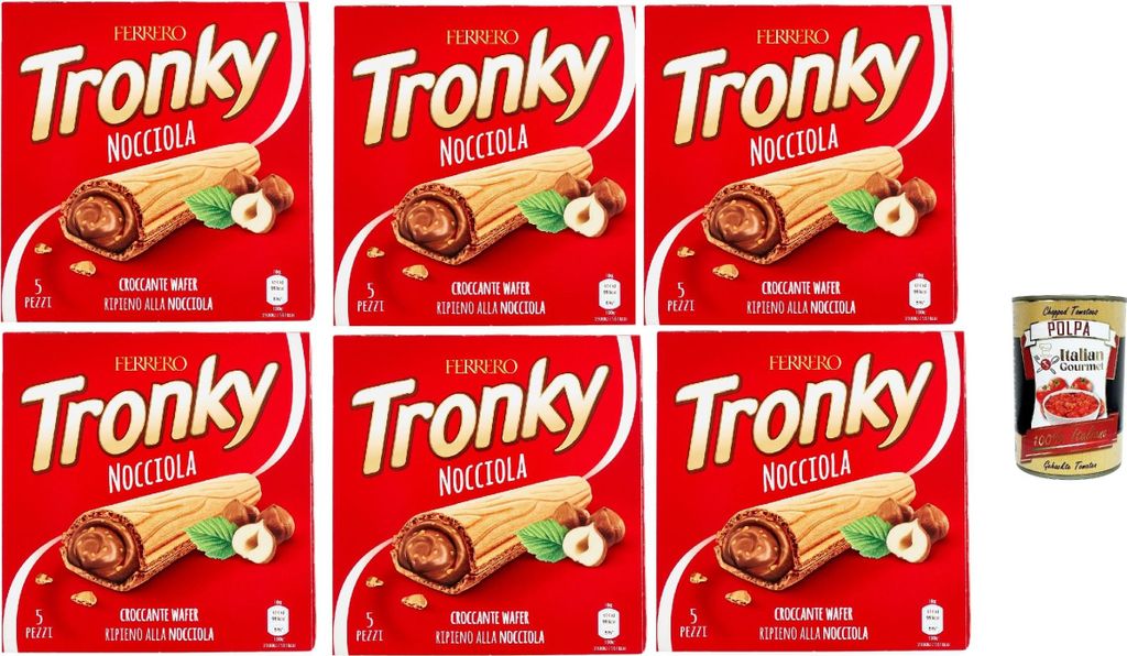 Tronky Riegel Haselnuss Schokoriegel kekse kuchen schoko Produktbild 