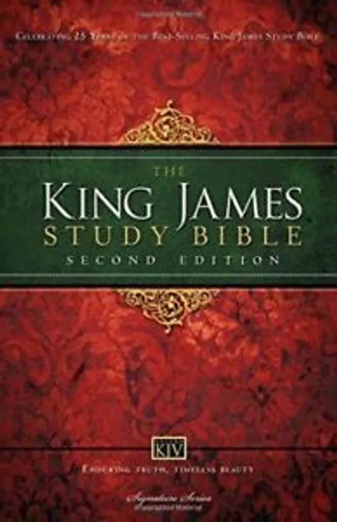 Bible KJV Study Bible 2nd Edition HB en Anglais avec Couverture Rigide