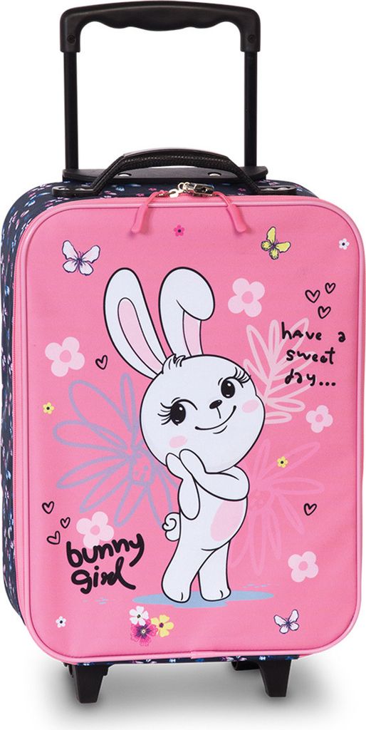 Fabrizio Bunny Girl Trolley per bambini Kabinen Valigia per Immagine del prodotto 