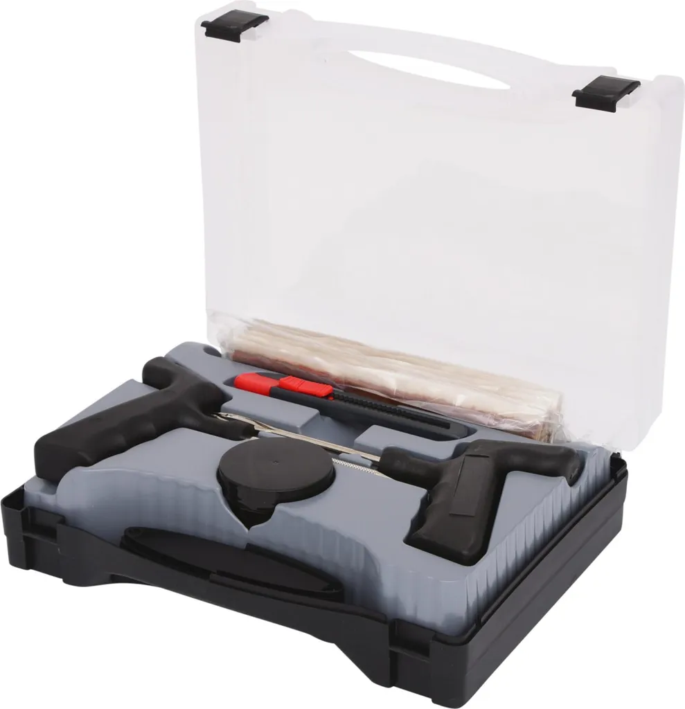 KS TOOLS Set per la vulcanizzazione di pneumatici per veicoli commerciali, 5 pezzi, filettatura 178 mm - 150.1080