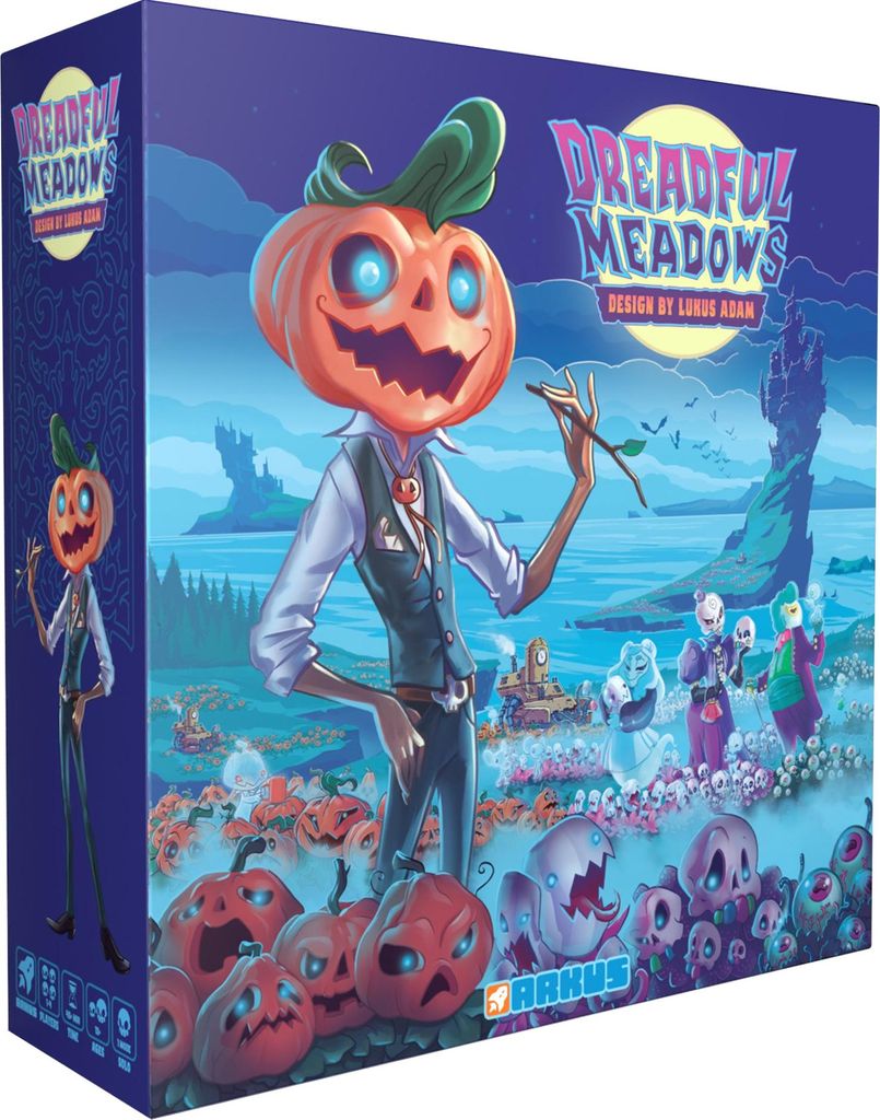 Dreadful Meadows – Ein süßes Anbauspiel für 1–4 Spieler