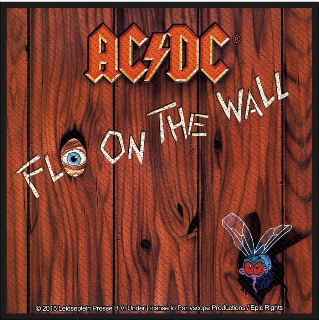 AC/DC Fly On The Wall Aufnäher zum Aufnähen