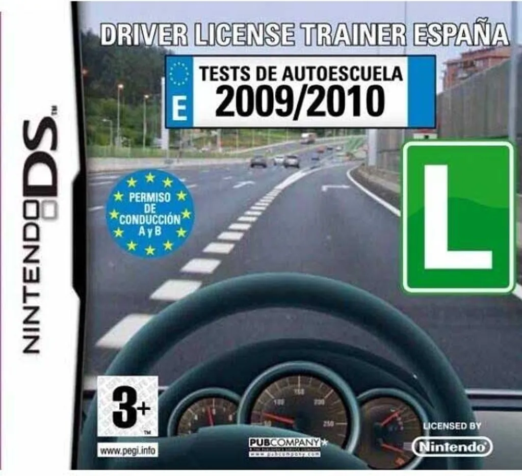 Manuale Interattivo Patente Spagna per Nintendo DSi XL - Versione PAL