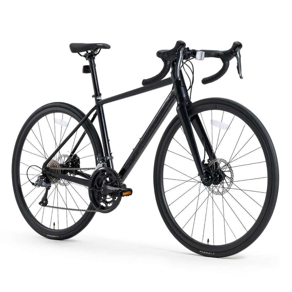 ROCKBROS SPIN W2M Rennrad Mechanikscheibenbremsen 700C mit 2*8 Gang Shimano CLARIS R2000 Aluminium Lila L