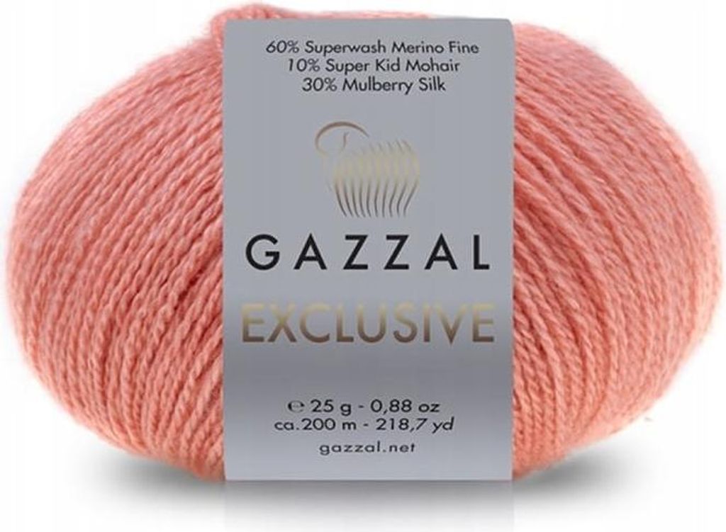 Gazzal Luxuswolle Merino-Seide-Kaschmir: Weichheit und Eleganz 200m/25g