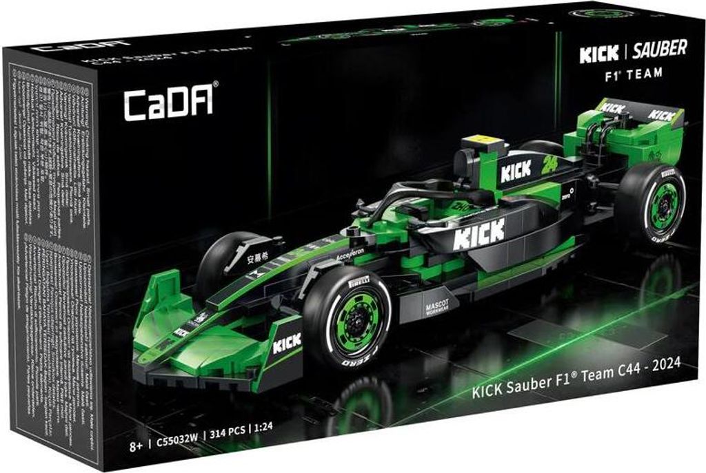 Cada klocki Auto wycig.F1 KickSauber C55032W Zdjęcie produktu 