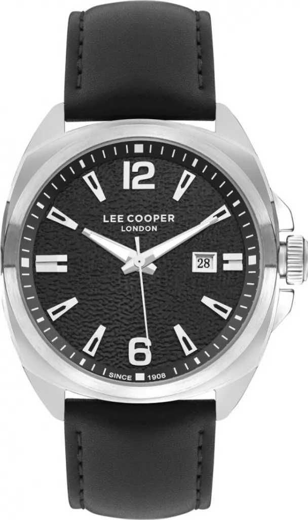 Montre noire Lee Cooper LC07858.351 : le cadeau parfait pour homme chic