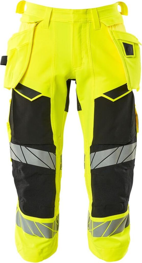 Mascot Dreiviertel-Hose 19049-711-1709 Gr. 48 hi-vis gelb/schwarz