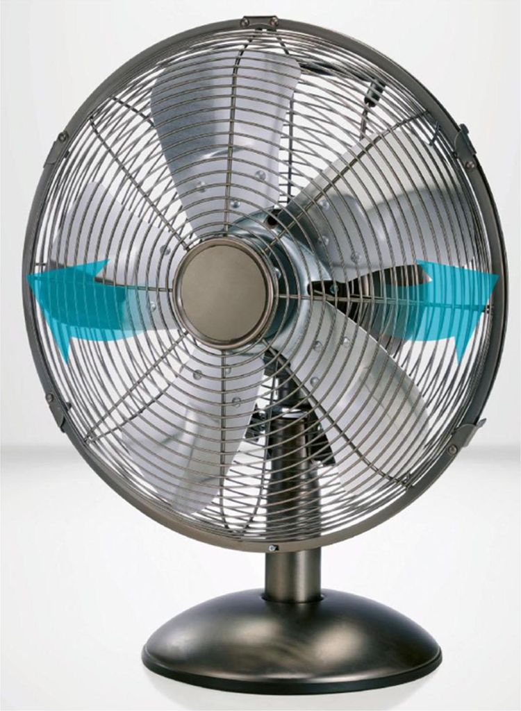 SILVERCREST Tischventilator Oszillation STVM 30 B1 30cm Produktbild 