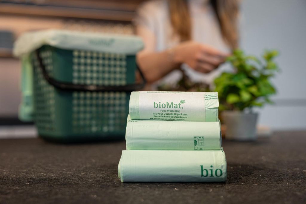 BioMat - Kompostierbare Müllsäcke - 10 x 40/60 Liter Produktbild 