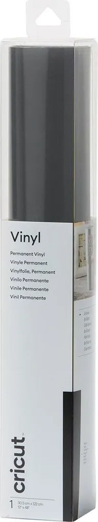 Vinyle Permanent Noir Cricut Résistant à l'Eau et aux UV 30x122cm