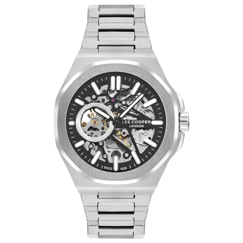 Montre automatique Lee Cooper LC07977.350 cadran noir pour homme