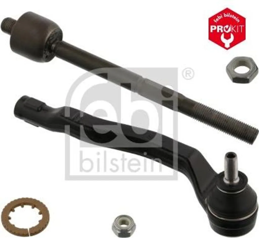 Supprimez le jeu de direction : barre d'accouplement FEBI 39864 Kangoo