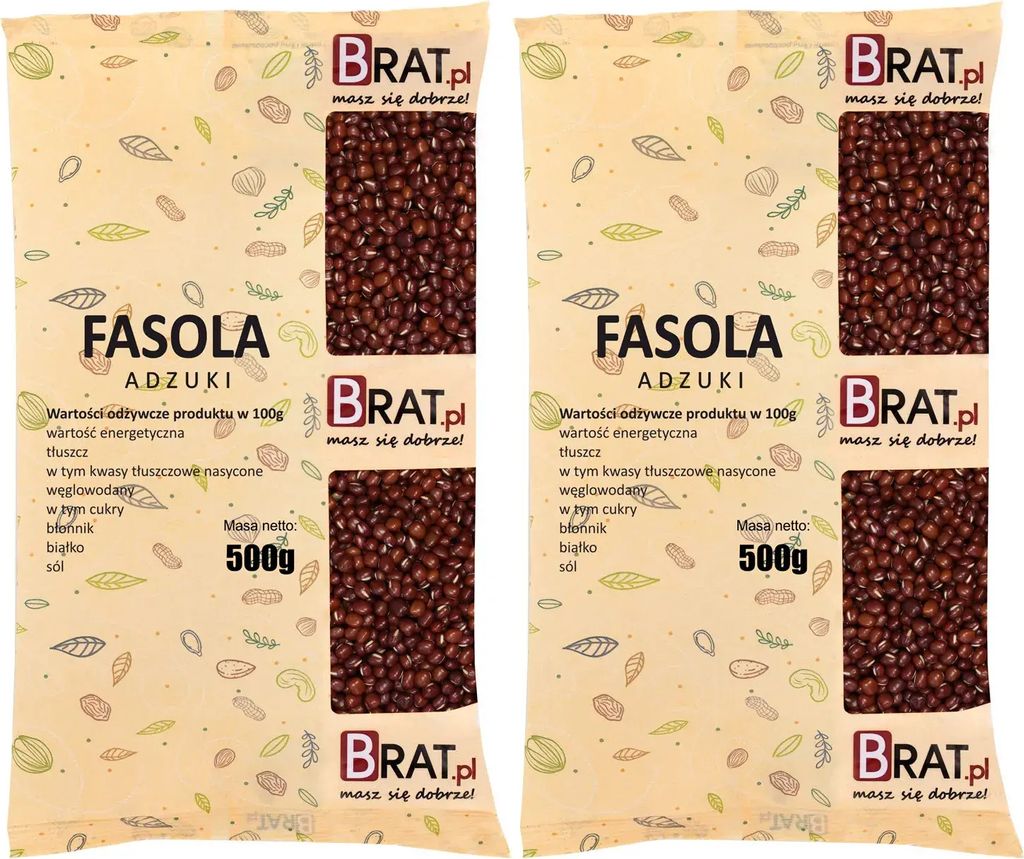 Adzukibohnen 1kg (2x500g) Produktbild 