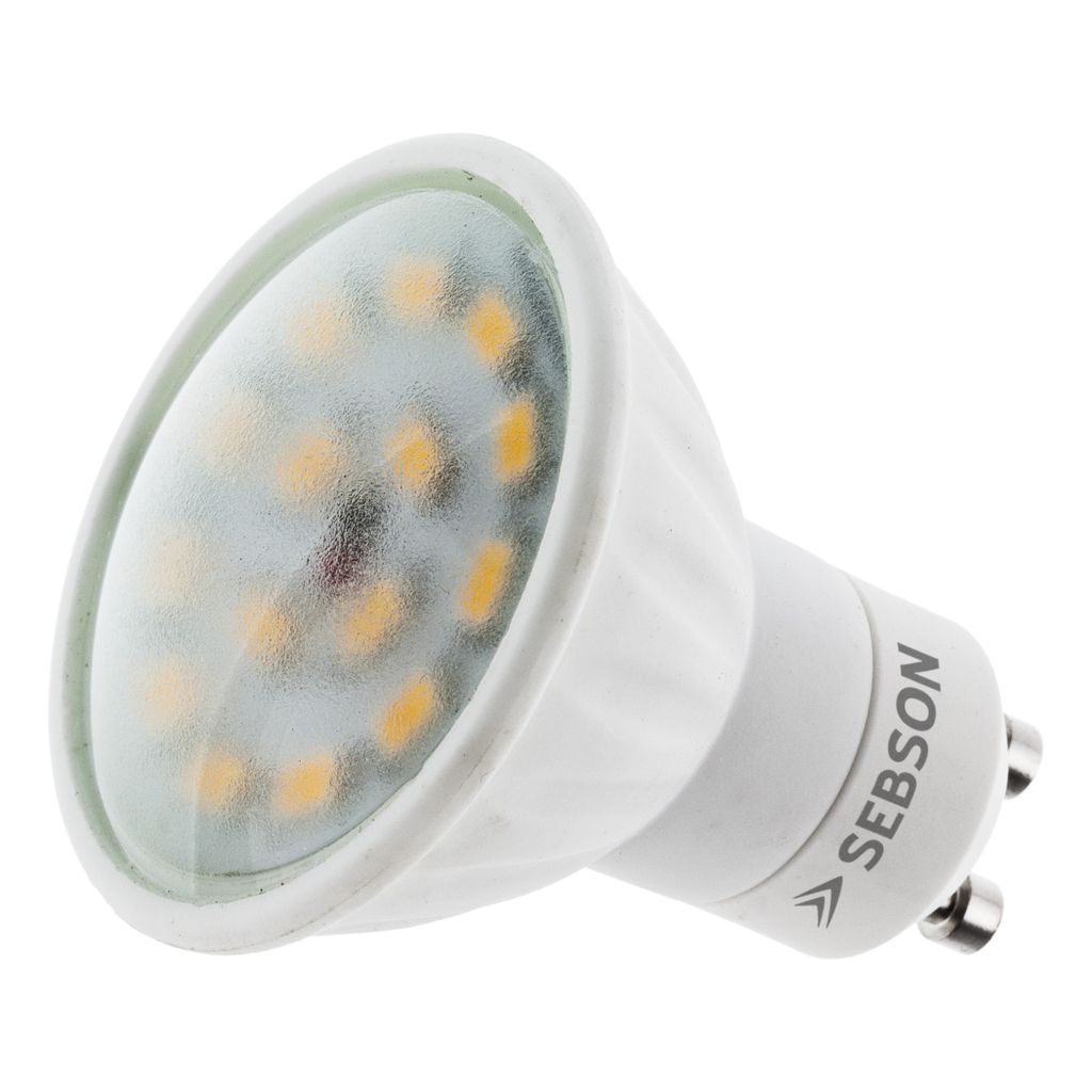 10 x MR16 LED Leuchtmittel 5W COB warmweiß 400lm Strahler Birne Spot 12V Lampe 