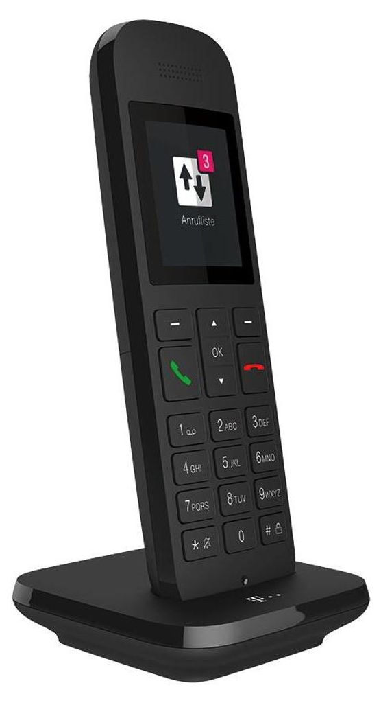 Telekom Speedphone 12 Zusatz-Mobilteil schwarz Immagine del prodotto 