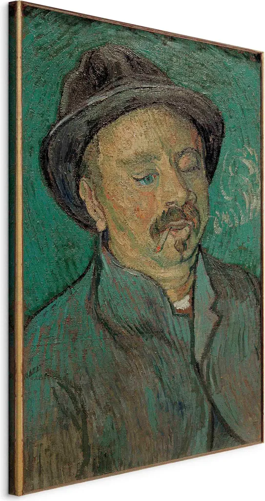 Quadro Van Gogh Ritratto Uomo Guercio 80x120 - Tela Italiana Fine Art