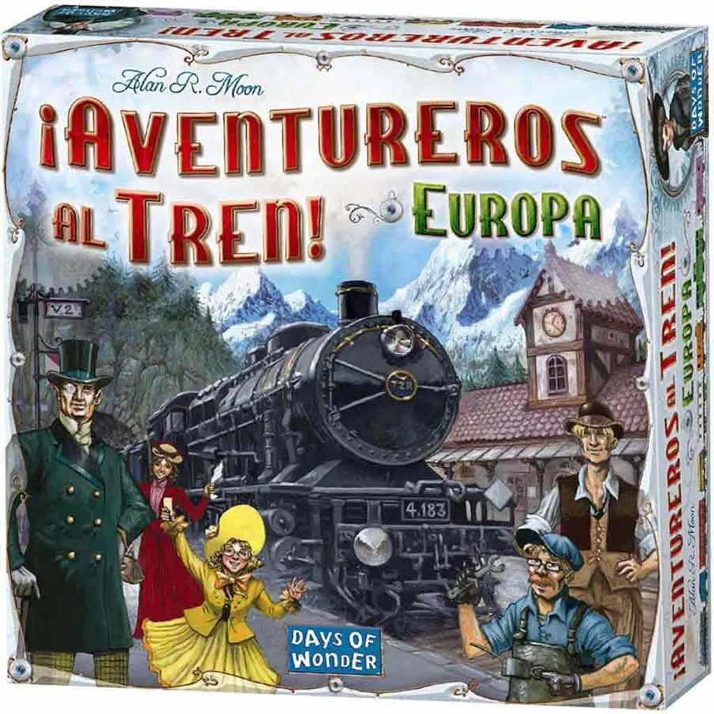 Jeu de société Les Aventuriers du Rail Europe Asmodee Version Espagnole - 5