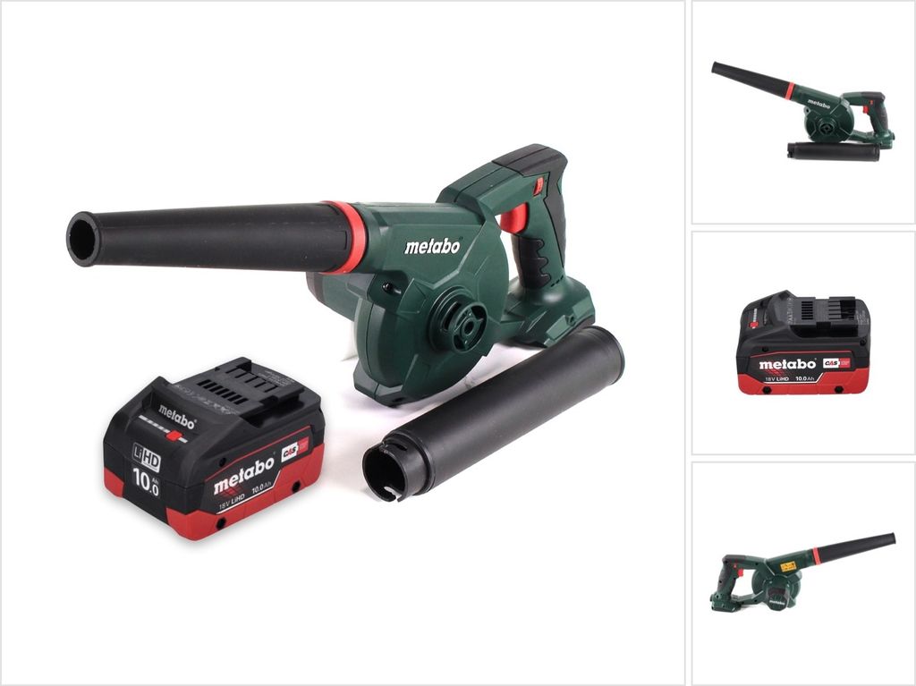 Metabo AG 18 Akku Gebläse 18 V + 1x Akku 10,0 Ah - ohne Ladegerät