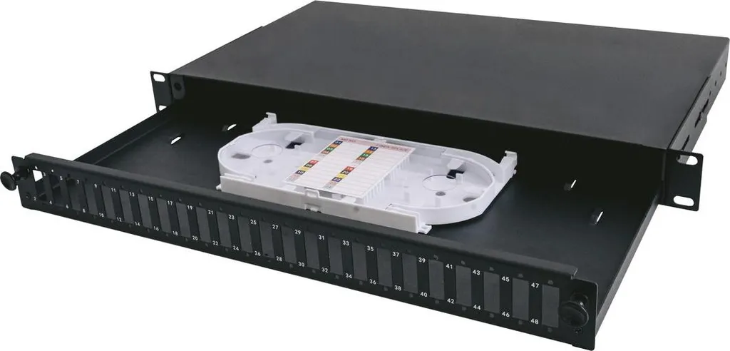 Panneau de Brassage 19" 24xSC Duplex et Cassette SC-FL-01 Intégrée