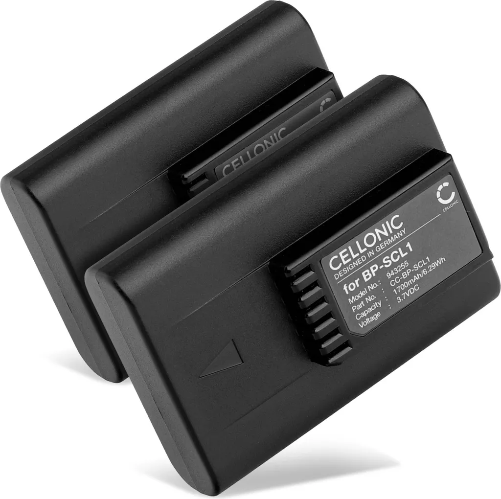 Coppia Batterie CELLONIC per Leica M9-P M8 M9-M 3.7V 1700mAh Li-ion