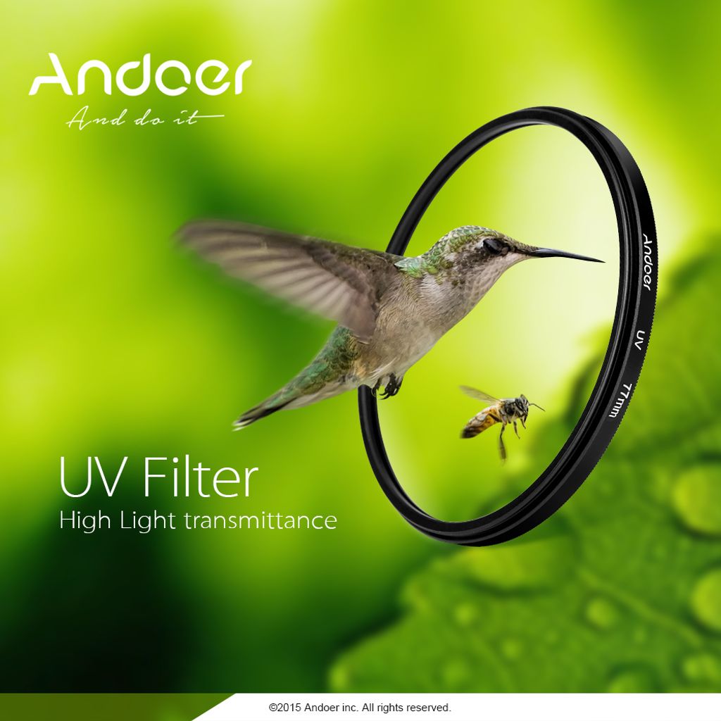 Andoer? 67mm UV + CPL + Close Up + 4 + Stars 8-bodový filtr Obrázek produktu 12