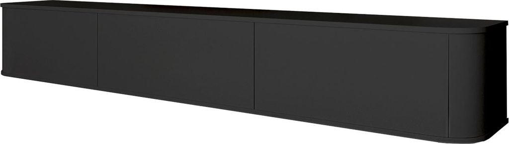 Komoda RTV wisząca AZELIO 215 czarny Zdjęcie produktu 